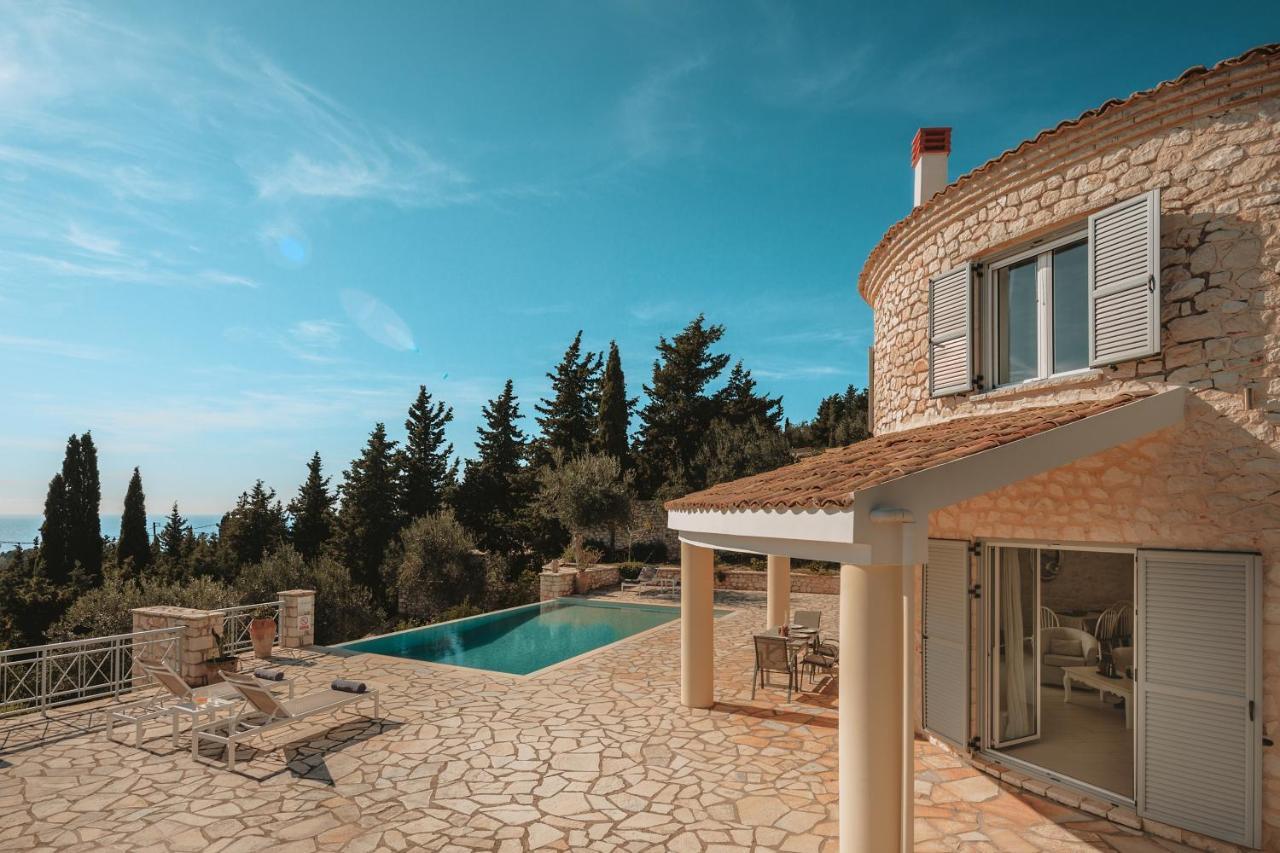 Вилла The Round House Vlachopoulatika Экстерьер фото